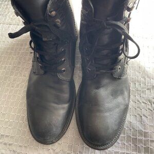 Diesel | Shoes | Diesel Cream Color Combat Style Winter  display picture 2